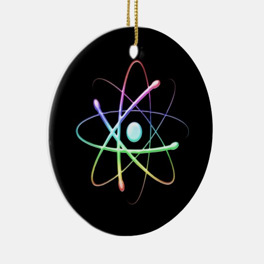 Atom (008) keramik ornament (Rechts)