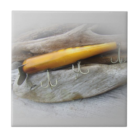 Atom A40 Vintage Salzwasserfischerei Fliese (Vorderseite)