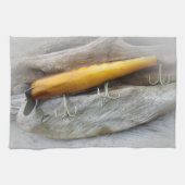 Atom A40 Vintage Salzwasserfischerei Geschirrtuch (Horizontal)