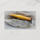 Atom A40 Vintage Salzwasserfischerei Visitenkarte (Rückseite)