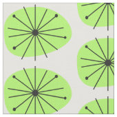 Atom Age Lily Pad Print CUSTOM FARBE  Stoff (Nahaufnahme)