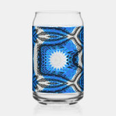 Atom Blau Dosenglas (Rückseite)