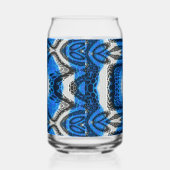 Atom Blau Dosenglas (Links)