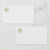 Atom Business Cards Visitenkarte (Vorne/Hinten)