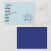 Atom - Chubby Visitenkarte (Vorne/Hinten)