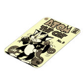 ATOM die Katze Flexibler Magnet (Linke Seite)