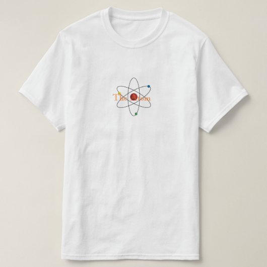 Atom - Ein MisterP-Shirt T-Shirt (Design vorne)