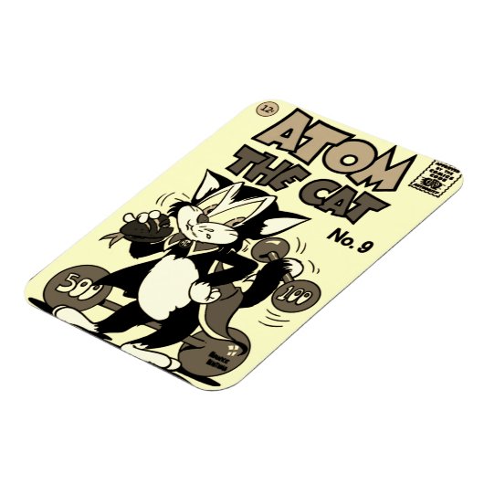 ATOM: Flexible Cat Magnet (Linke Seite)