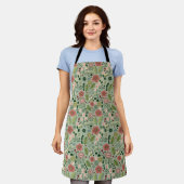 Atom-Garten Blumen-Schürze Schürze (Getragen)