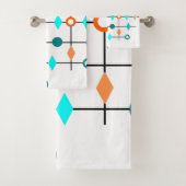 Atom Grid Badhandtuch Set (Insitu)