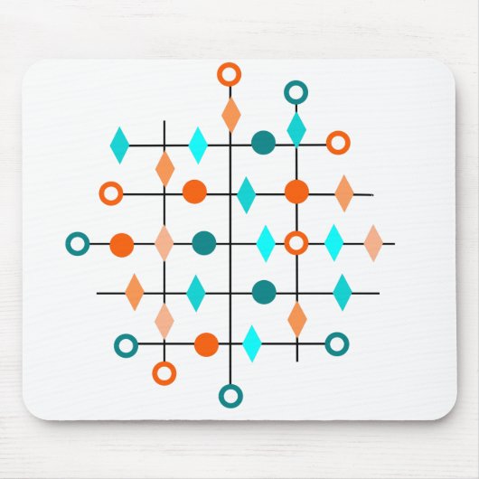 Atom Grid Mousepad (Vorne)