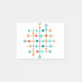 Atom Grid Post-it Klebezettel (Vorderseite)