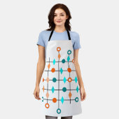 Atom Grid Schürze (Getragen)