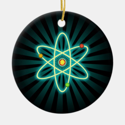 Atom Keramik Ornament (Vorne)