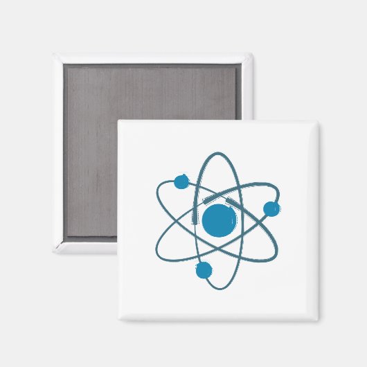 Atom Magnet (Vorderseite/Rückseite)
