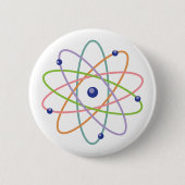 Atom-Modell Button (Vorderseite)