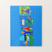 Atom Palm Springs Cocktail Party Puzzle (Vertikal)