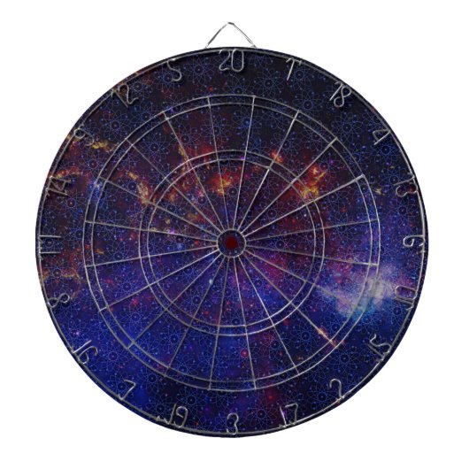 Atom Pattern Dartscheibe (vorne)