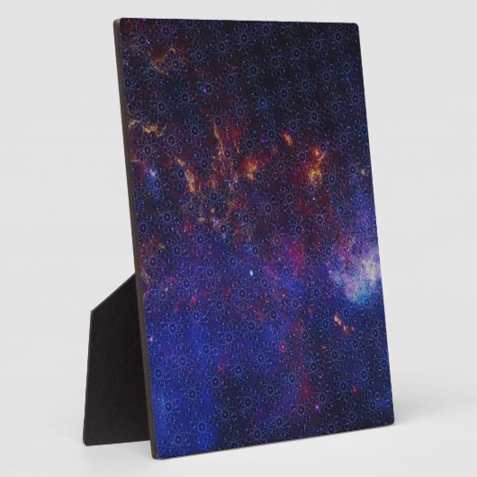 Atom Pattern Fotoplatte (Seite)