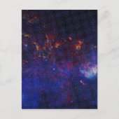 Atom Pattern Postkarte (Vorderseite)