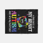 Atom Pi Day Math Science Lover Geschenk Fleecedecke (Vorderseite (Horizontal))