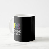 Atom Pi Math Science 3.14 Spiral Pi Day Mathematia Kaffeetasse (Vorderseite Links)