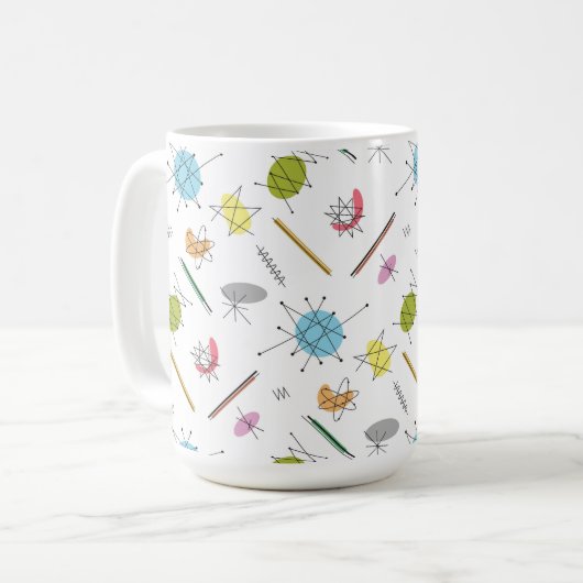 Atom-Pop Kaffeetasse (Vorderseite Links)