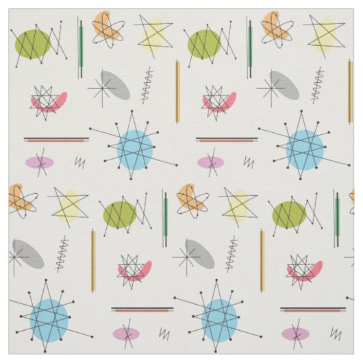 Atom-Pop Stoff (Muster)