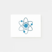 Atom Post-it Klebezettel (Vorderseite)