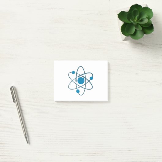 Atom Post-it Klebezettel (Büro)