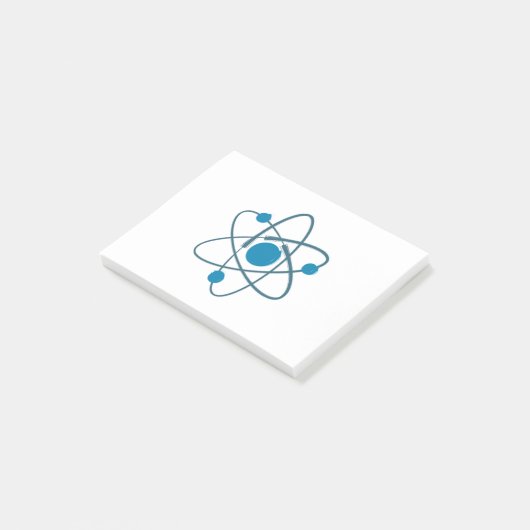 Atom Post-it Klebezettel (angewinkelt)