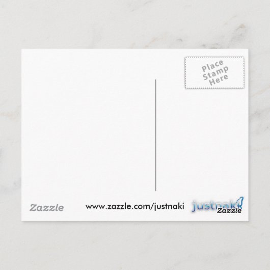 atom postcard postkarte (Rückseite)