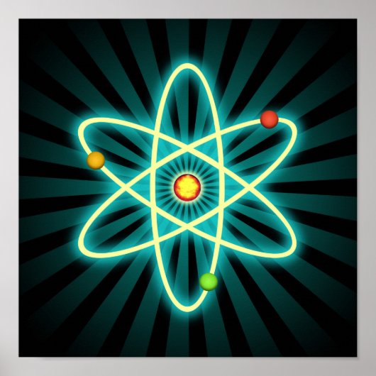 Atom Poster (Vorne)