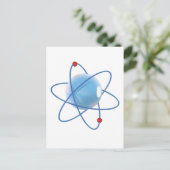 Atom Postkarte (Stehend Vorderseite)