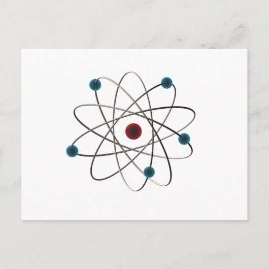 Atom Postkarte (Vorderseite)