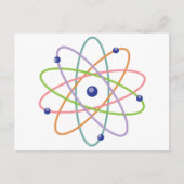 Atom Postkarte (Vorderseite)