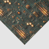 Atom Punk Tech, Dials Gages Bulbs BM1 Decoupage Seidenpapier (Ausschnitt)