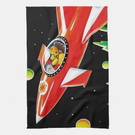 ATOM ROCKET HANDTUCH (Vertikal)