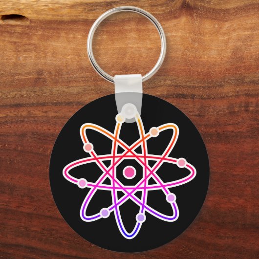 Atom Schlüsselanhänger (Vorderseite)