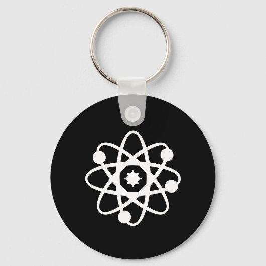 Atom Schlüsselanhänger (Vorderseite)