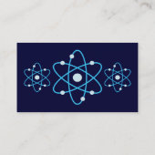 Atom Science Business Cards Visitenkarte (Rückseite)