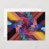 Atom Smashing Postkarte (Vorne/Hinten)