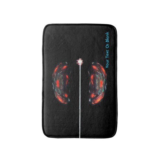 Atom spalten badematte (Vorderseite Vertikal)