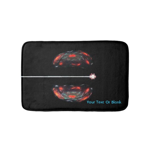 Atom spalten badematte (Vorderseite)