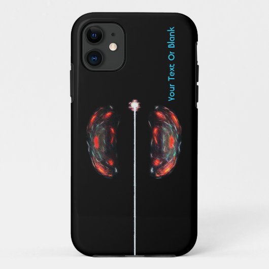 Atom spalten Case-Mate iPhone hülle (Rückseite)