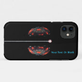 Atom spalten Case-Mate iPhone hülle (Rückseite (Horizontal))