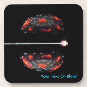 Atom spalten getränkeuntersetzer (Vorderseite)