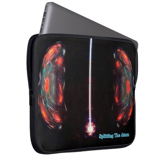 Atom spalten laptopschutzhülle (Vorne Rechts)