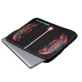 Atom spalten laptopschutzhülle (Vorne Knopf)