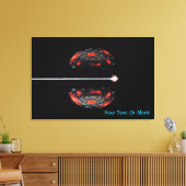 Atom spalten leinwanddruck (Insitu (Wohnzimmer))